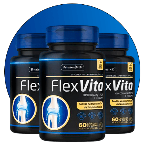 Pote de Capsulas Flex Vita